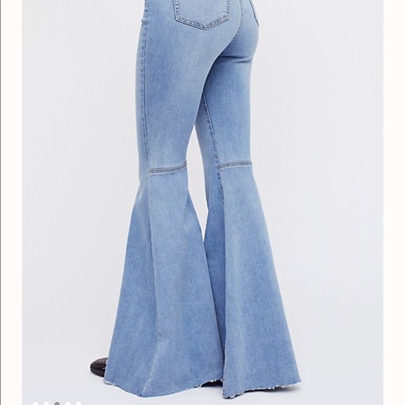 Free People Bell Bottom Jean - Picture 2 of 4